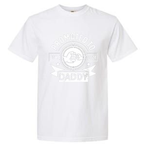 Promoted To Daddy Est 2024 Soon To Be Daddy Funny Pregnancy Announcement Garment-Dyed Heavyweight T-Shirt