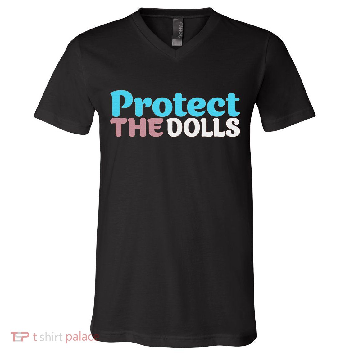Protect The Dolls Women Solidarity V-Neck T-Shirt