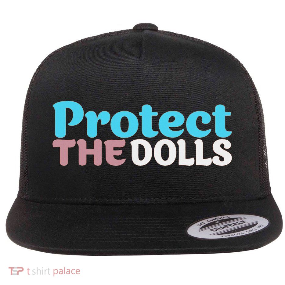 Protect The Dolls Women Solidarity Flat Bill Trucker Hat