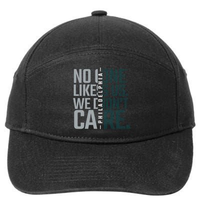 Philadelphia They Dont Likes Us We Dont Care Phly Fan 7-Panel Snapback Hat