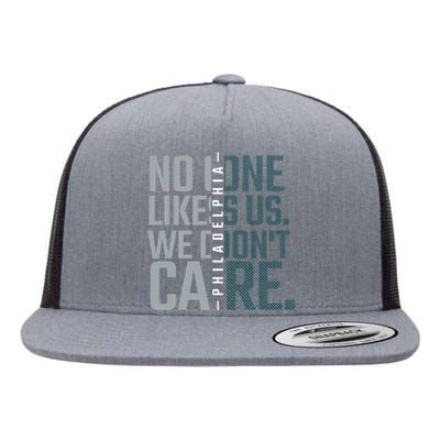 Philadelphia They Dont Likes Us We Dont Care Phly Fan Flat Bill Trucker Hat