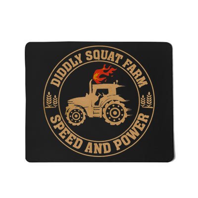 Perfect Tractor Design Diddly Squat Farm Speed And Power Mousepad