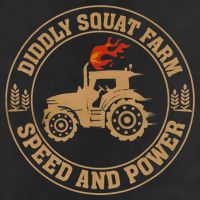 Perfect Tractor Design Diddly Squat Farm Speed And Power Trucker Hat