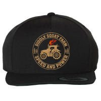 Perfect Tractor Design Diddly Squat Farm Speed And Power Wool Snapback Cap