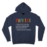 Papi Tax Dad Definition Gift For Dad Hoodie