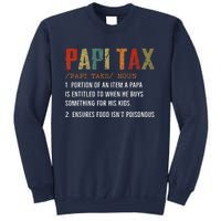 Papi Tax Dad Definition Gift For Dad Sweatshirt