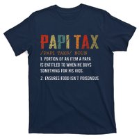 Papi Tax Dad Definition Gift For Dad T-Shirt