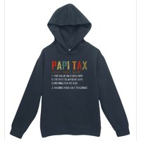 Papi Tax Dad Definition Gift For Dad Urban Pullover Hoodie