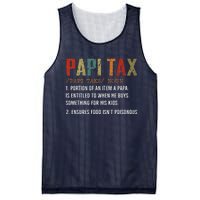 Papi Tax Dad Definition Gift For Dad Mesh Reversible Basketball Jersey Tank