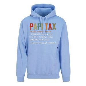 Papi Tax Dad Definition Gift For Dad Unisex Surf Hoodie