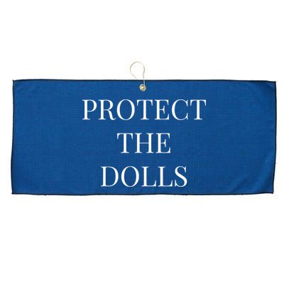 Protect The Dolls Large Microfiber Waffle Golf Towel