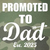 Promoted To Dad Est 2025 New Dad Legacy Tie Dye Trucker Hat