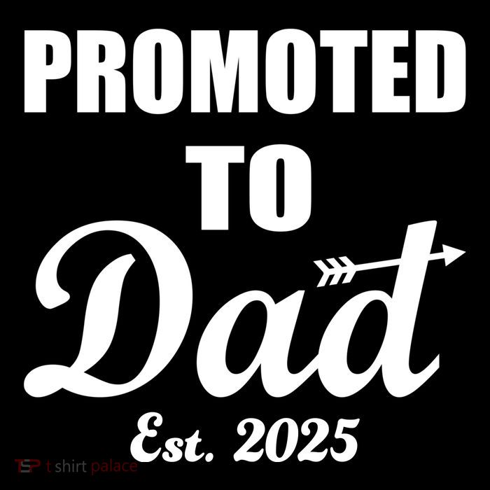 Promoted To Dad Est 2025 New Dad Full-Length Apron With Pockets