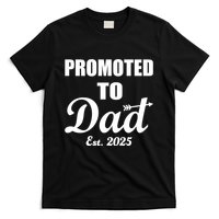 Promoted To Dad Est 2025 New Dad T-Shirt