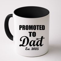 Promoted To Dad Est 2025 New Dad Mug