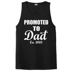 Promoted To Dad Est 2025 New Dad PosiCharge Competitor Tank