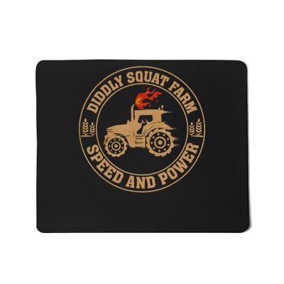 Perfect Tractor Design Diddly Squat Farm Speed And Power Mousepad