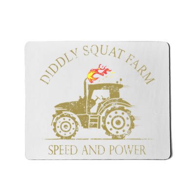 Perfect Tractor Design Diddly Squat Farm Speed And Power Mousepad