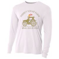 Perfect Tractor Design Diddly Squat Farm Speed And Power Cooling Performance Long Sleeve Crew