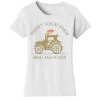 Perfect Tractor Design Diddly Squat Farm Speed And Power Women's T-Shirt