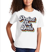 Protect The Dolls Women Solidarity Retro Distressed Kids T-Shirt