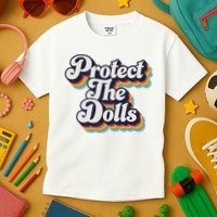 Protect The Dolls Women Solidarity Retro Distressed Kids T-Shirt