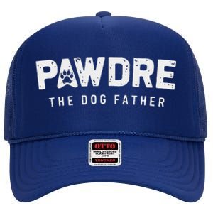 Pawdre The Dog High Crown Mesh Back Trucker Hat