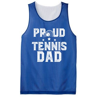 Proud Tennis Dad Of A Tennis Player Dad Tennis Father Gift Mesh Reversible Basketball Jersey Tank