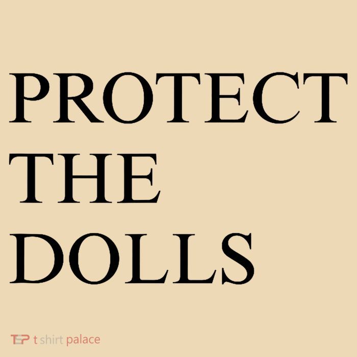 Protect The Dolls  Drawstring Bag