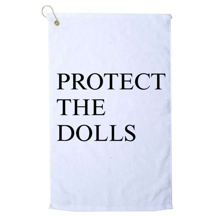 Protect The Dolls  Golf Towel