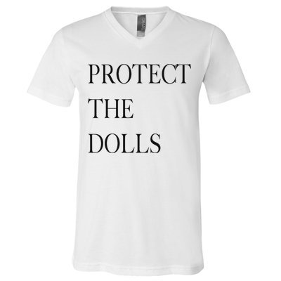 Protect The Dolls Protect The Dolls For Women V-Neck T-Shirt