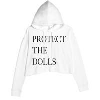 Protect The Dolls Protect The Dolls For Women Crop Fleece Hoodie