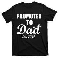 Promoted To Dad Est 2024 New Dad T-Shirt