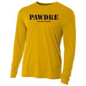 PAWDRE The Dog Father Dog Dad Fathers Day Cooling Performance Long Sleeve Crew