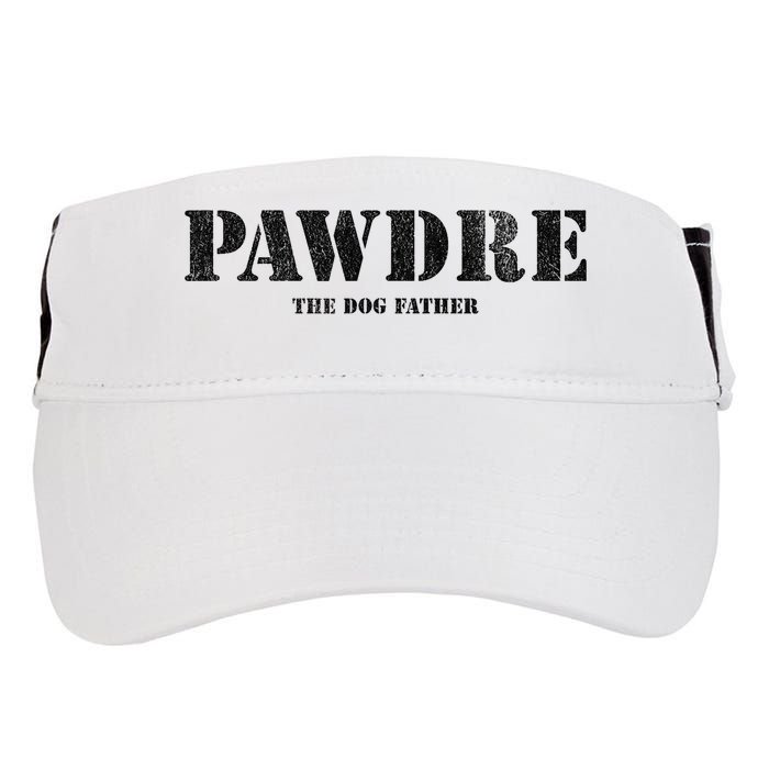 PAWDRE The Dog Father Dog Dad Fathers Day Adult Drive Performance Visor