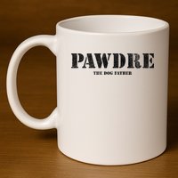 PAWDRE The Dog Father Dog Dad Fathers Day 11oz C Handle Ceramic Mug