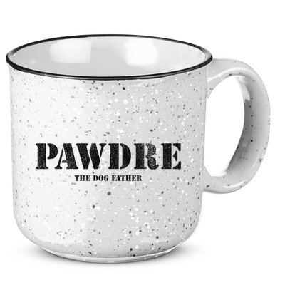 PAWDRE The Dog Father Dog Dad Fathers Day 15oz Campfire Ceramic Mug