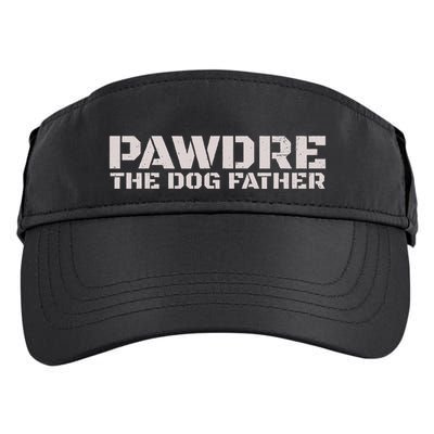 Pawdre The Dog Father Original Dog Dad Adult Drive Performance Visor