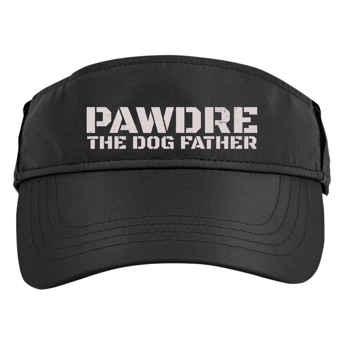 Pawdre The Dog Father Original Dog Dad Adult Drive Performance Visor