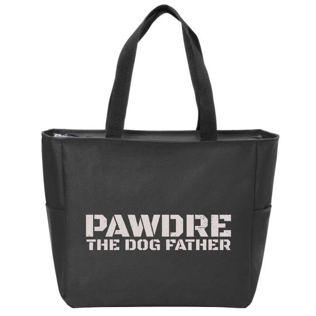 Pawdre The Dog Father Original Dog Dad Zip Tote Bag