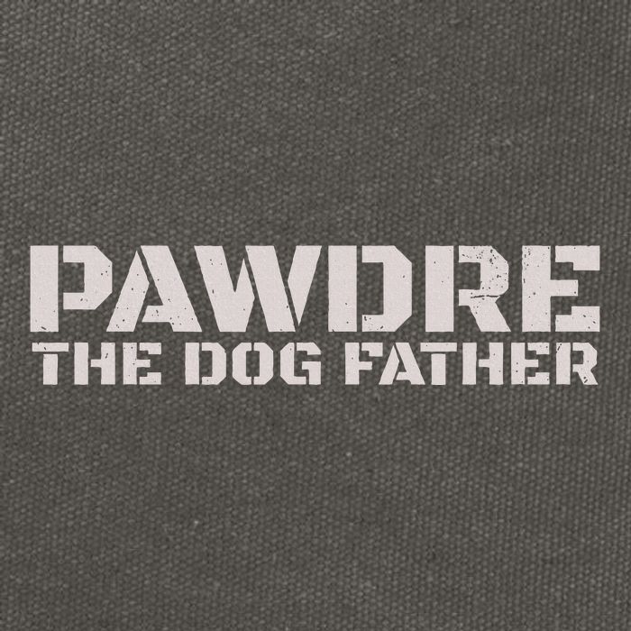 Pawdre The Dog Father Original Dog Dad Cotton Canvas Backpack
