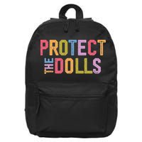 Protect The Dolls - Transg Women Solidarity 16 in Basic Backpack