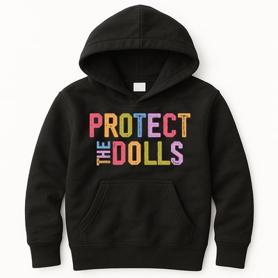 Protect The Dolls - Transg Women Solidarity Kids Hoodie