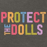 Protect The Dolls - Transg Women Solidarity Cotton Canvas Backpack