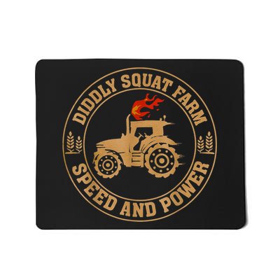 Perfect Tractor Design Diddly Squat Farm Speed And Power Mousepad