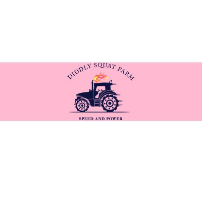 Perfect Tractor Design Diddly Squat Farm Speed And Power Bumper Sticker