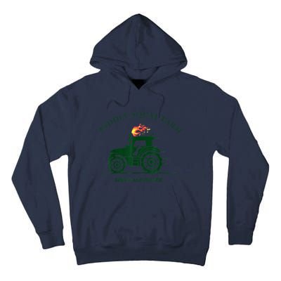 Perfect Tractor Design Diddly Squat Farm Speed And Power Tall Hoodie