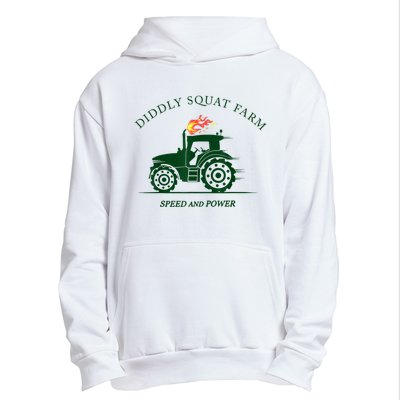 Perfect Tractor Design Diddly Squat Farm Speed And Power Urban Pullover Hoodie