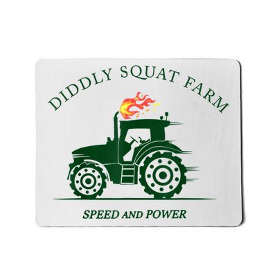 Perfect Tractor Design Diddly Squat Farm Speed And Power Mousepad