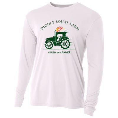 Perfect Tractor Design Diddly Squat Farm Speed And Power Cooling Performance Long Sleeve Crew